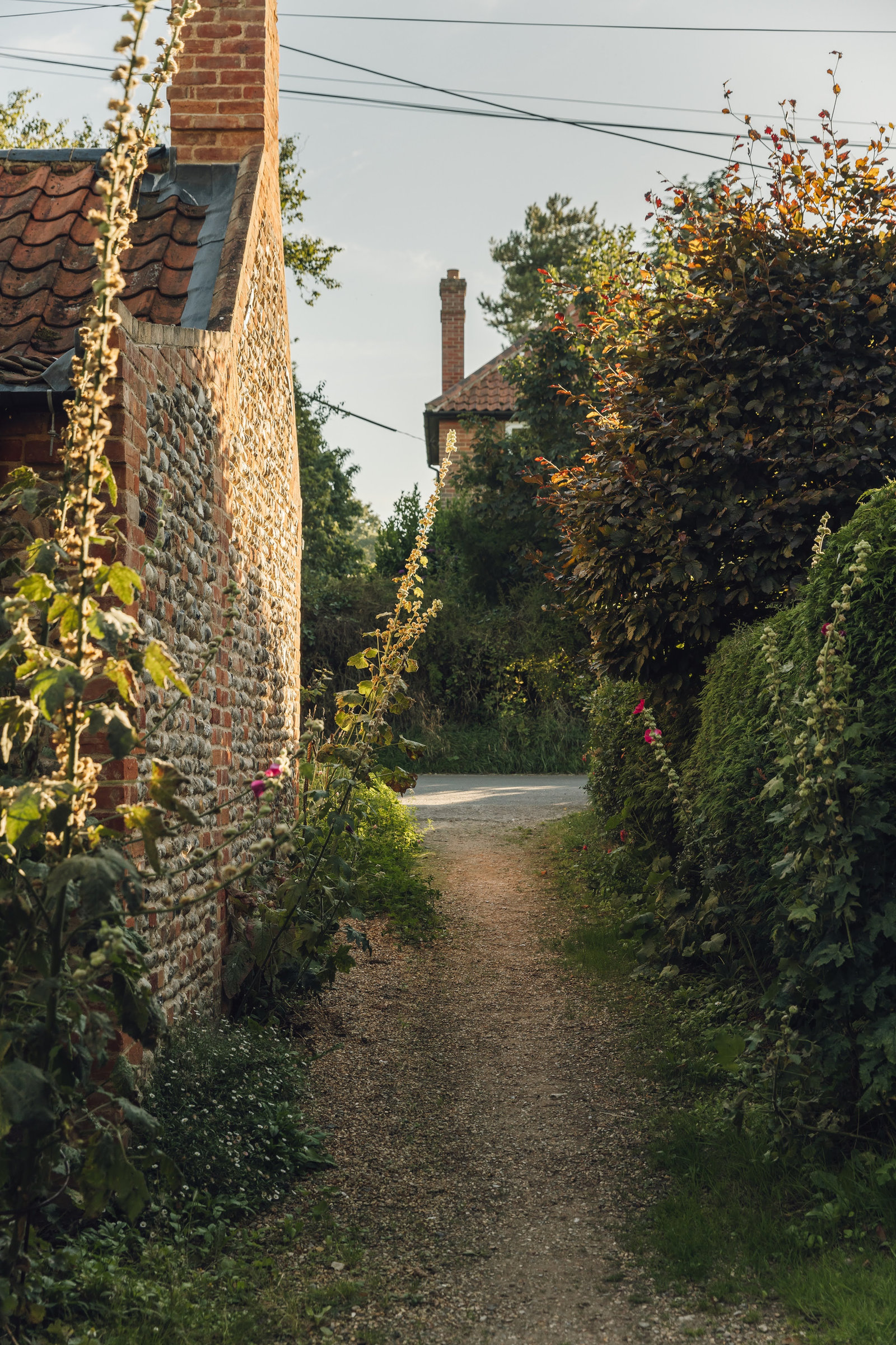 A quiet lane in Hunworth